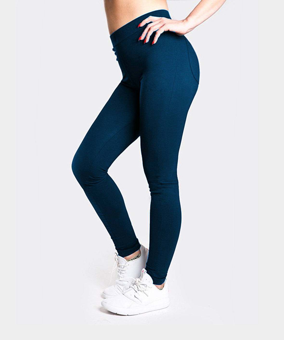 Gymify Fit Leggings - Charcoal Pink