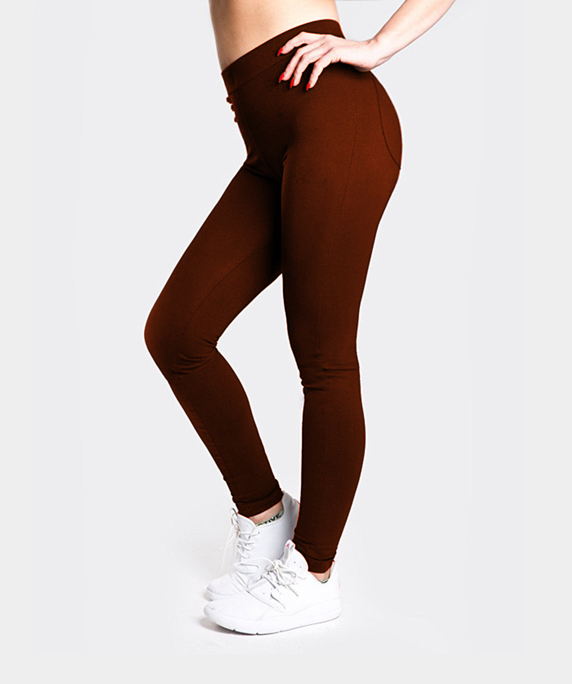 Gymify Fit Leggings - Charcoal Pink